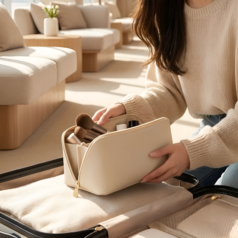 휴대용 패션 화장품 수납 여성 핸드백