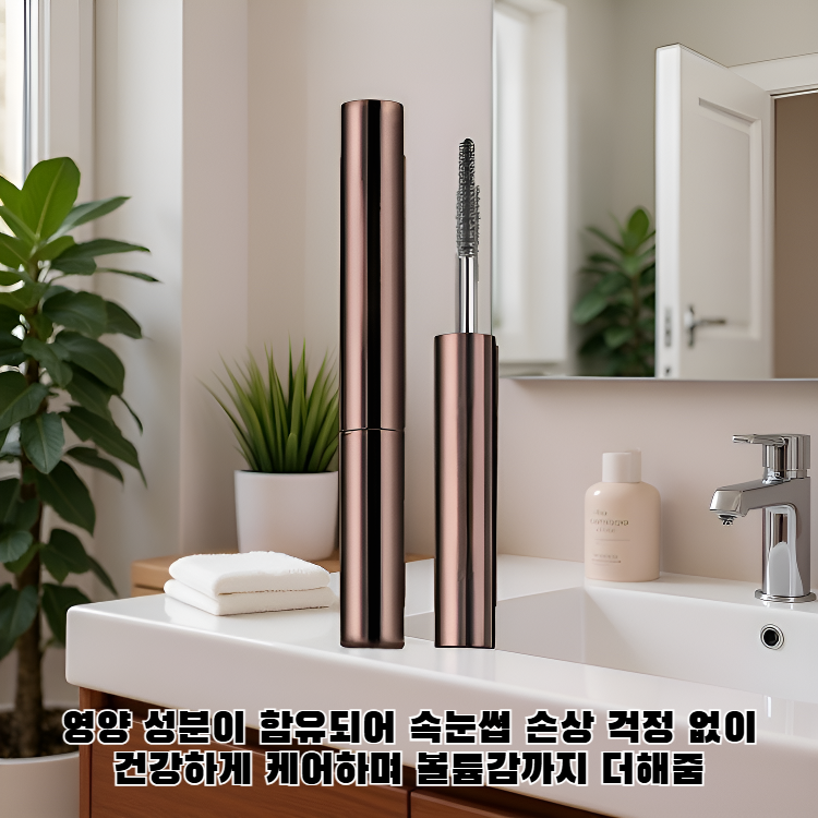 속눈썹을 자연스럽게 컬링하는 마스카라