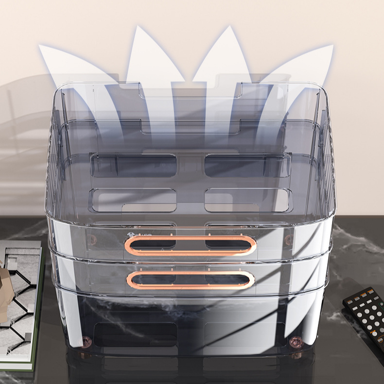 กล่องจัดระเบียบสำหรับกล่องรับสัญญาณทีวีและเราเตอร์ WiFi แบบไร้สาย