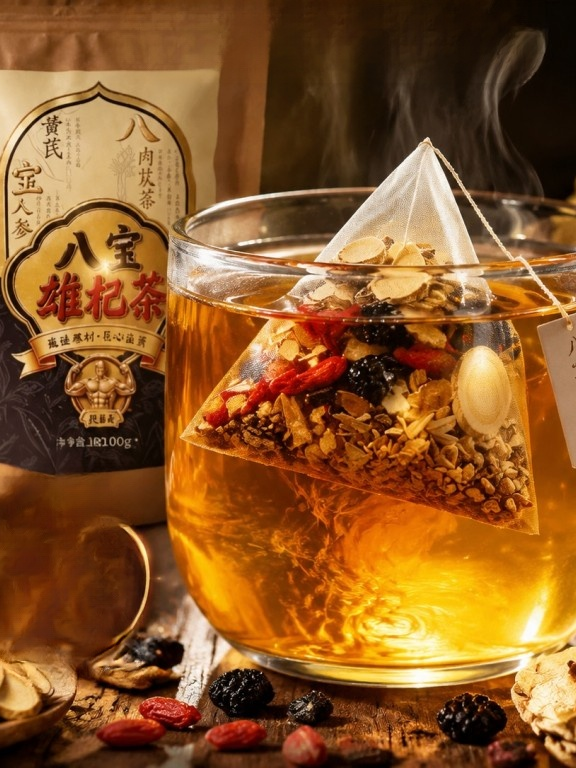 【男人大補茶】八寶雄杞茶