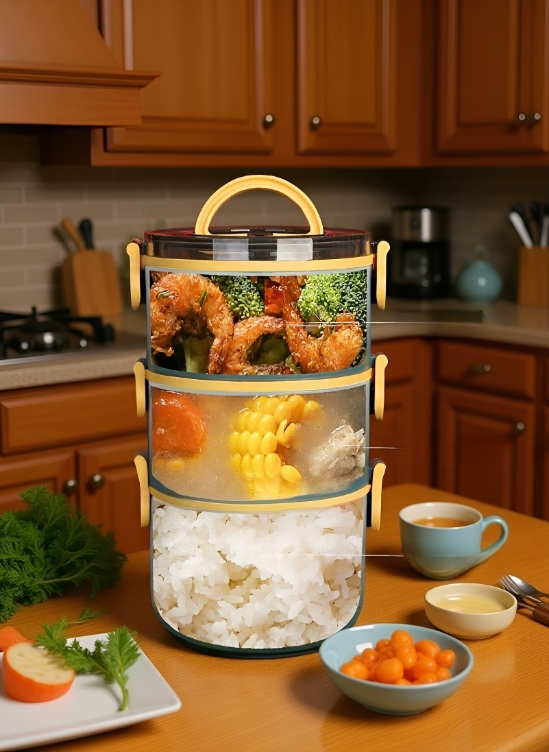 再利用可能なエコランチボックス