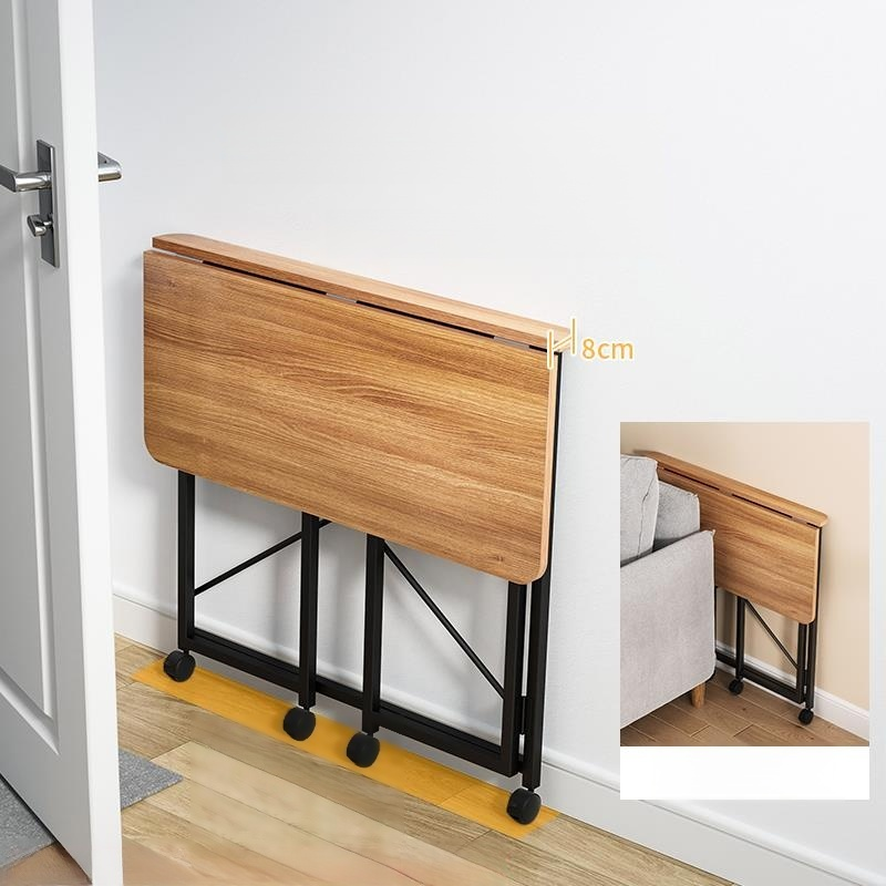 Bureau d'ordinateur mobile et pliable pour étudier et écrire au chevet