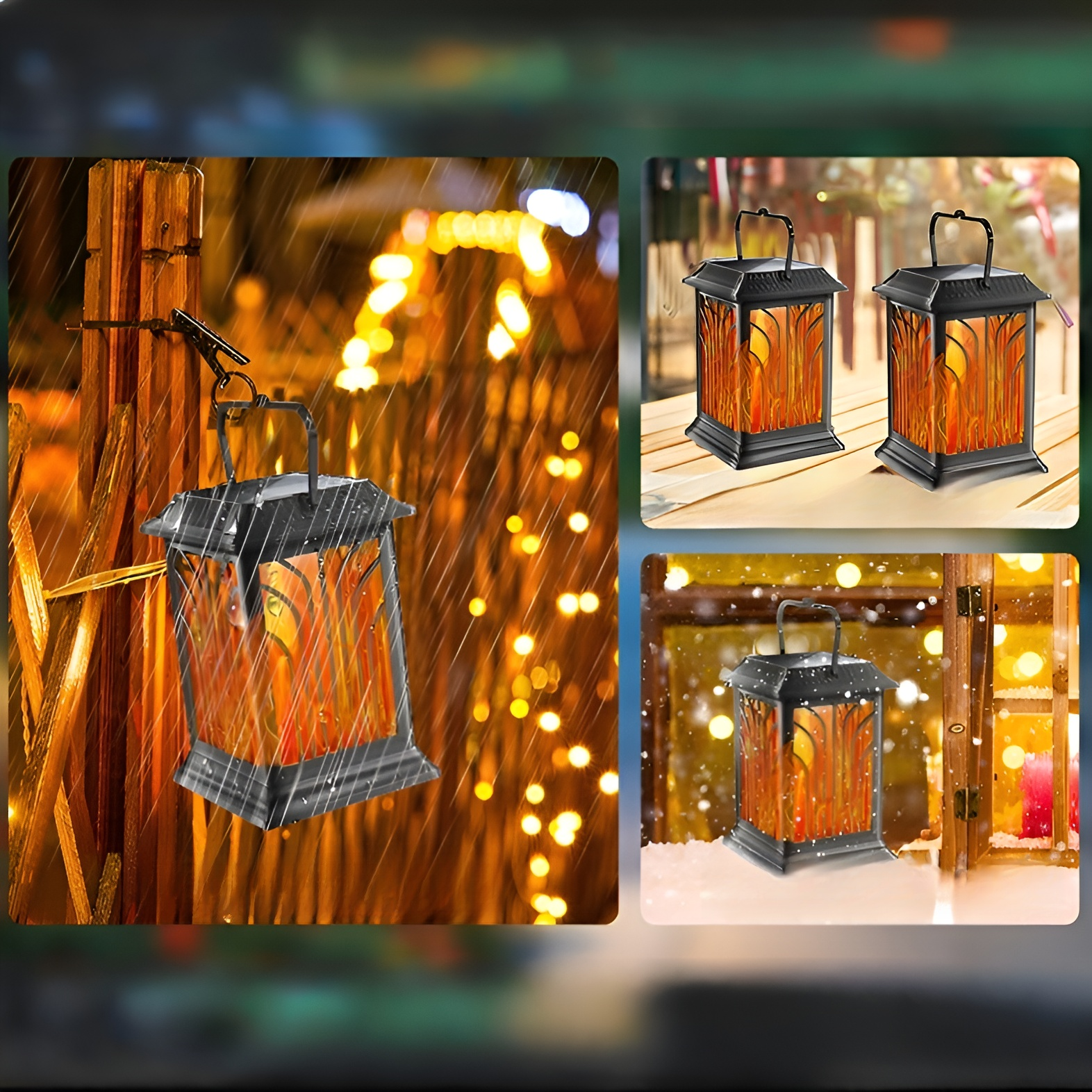 방수 기능이 탑재된 야외 조명