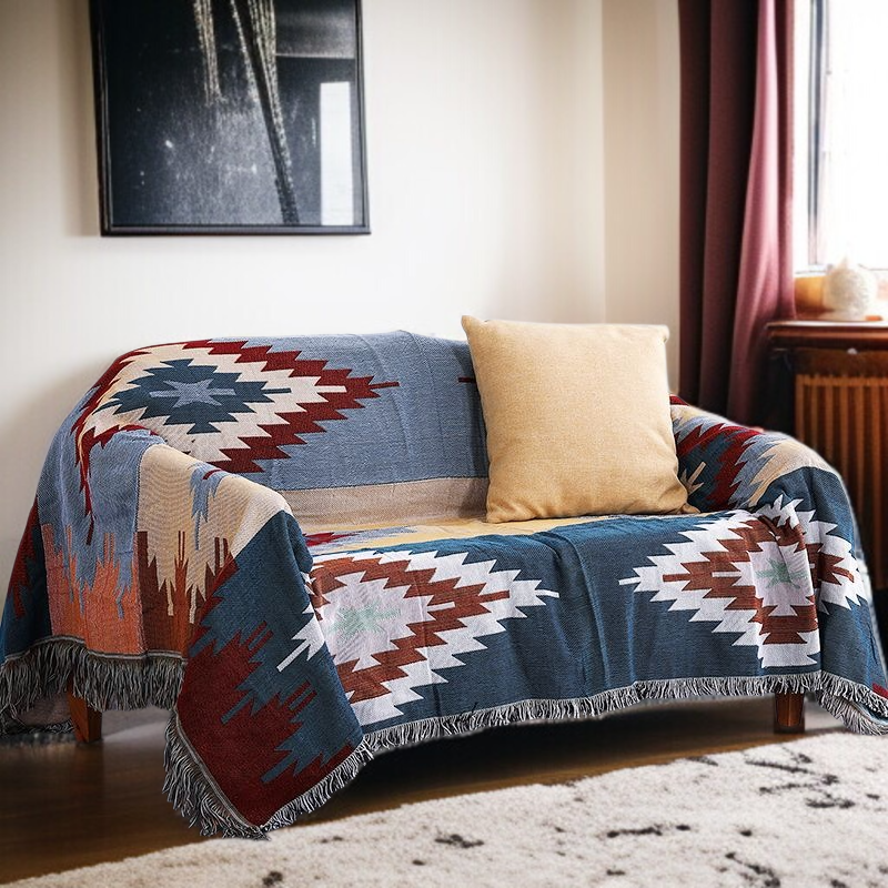 더블 소파 커버 담요 캐주얼 북유럽 장식 커버 담요 양면 타이거 커버 담요 소파 타월 소파 커버 싱글 커버 담요