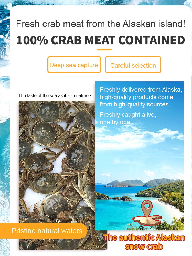 Crispy ready-to-eat small sea crab