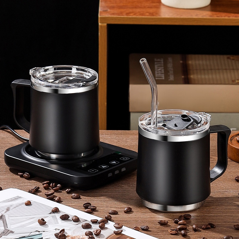 高級感のあるステンレス製コーヒーマグカップ