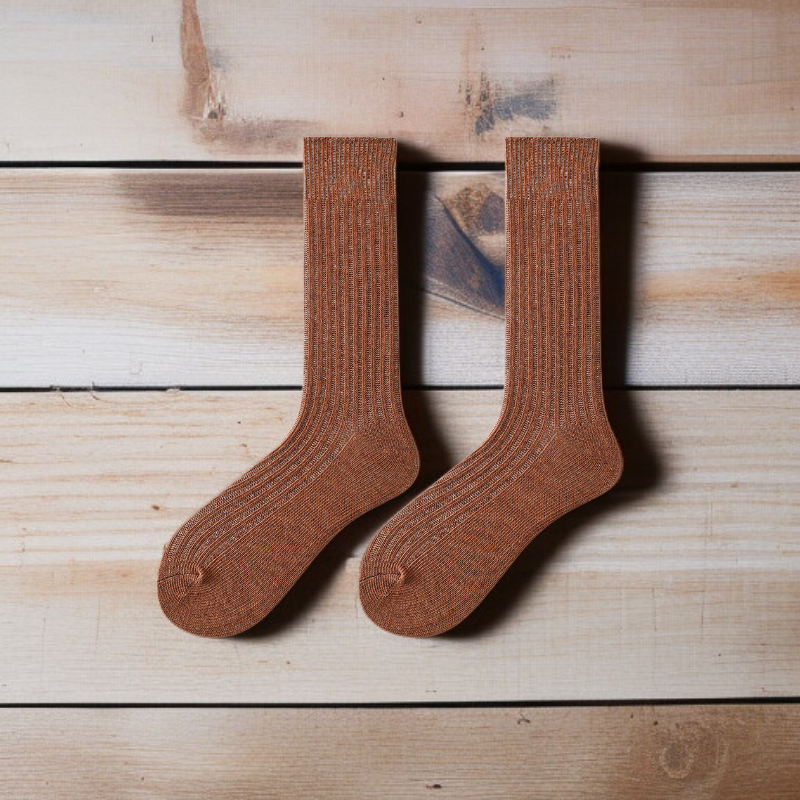 남녀용 흰색 롱삭스