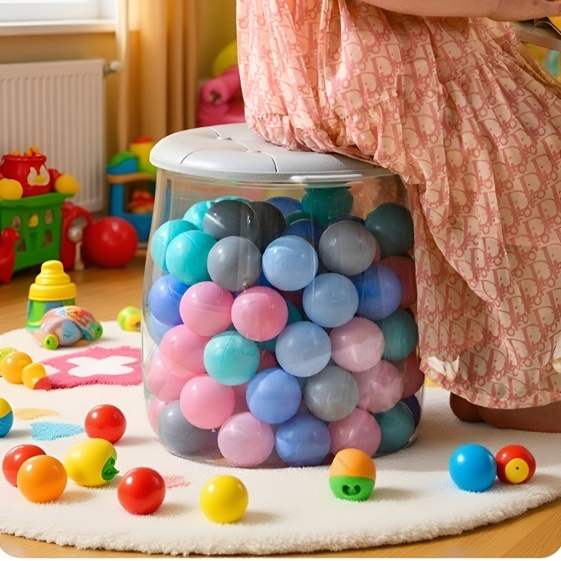 Wielofunkcyjny pojemnik na zabawki dla dzieci