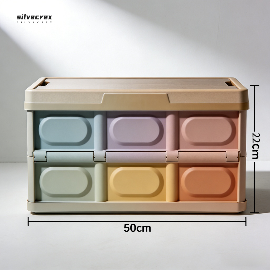 摺疊收納箱快速組裝示意圖