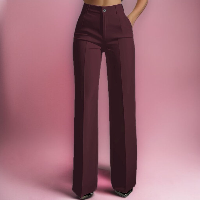 女性用スーツパンツ