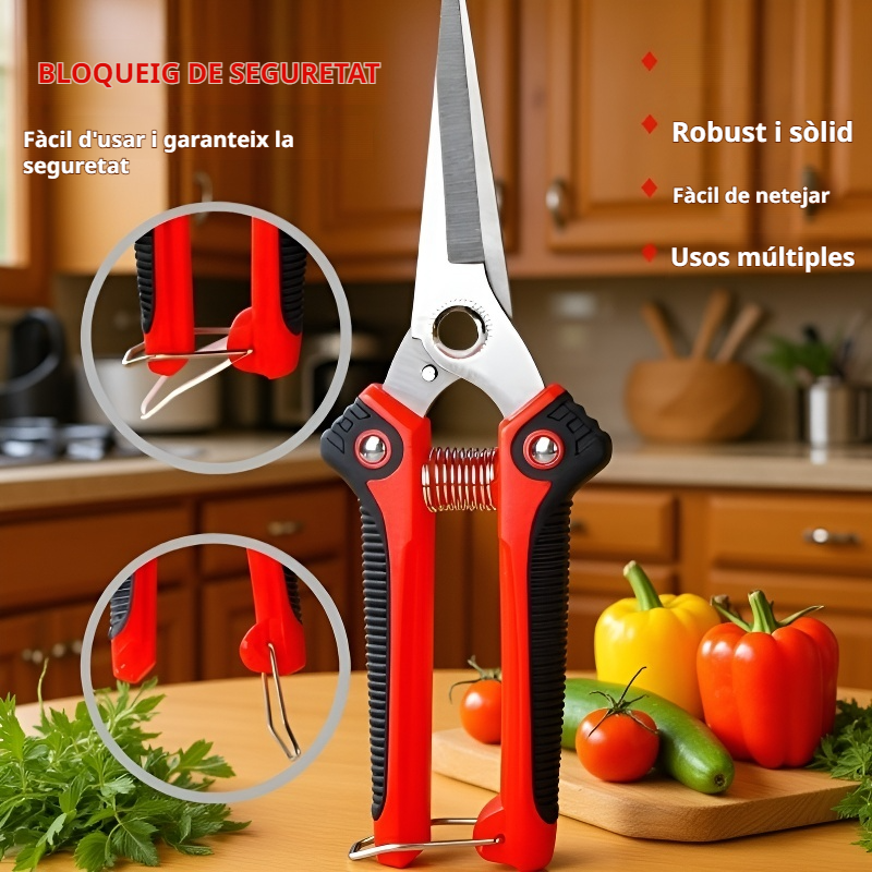 Tijera de jardinería de fàcil ús