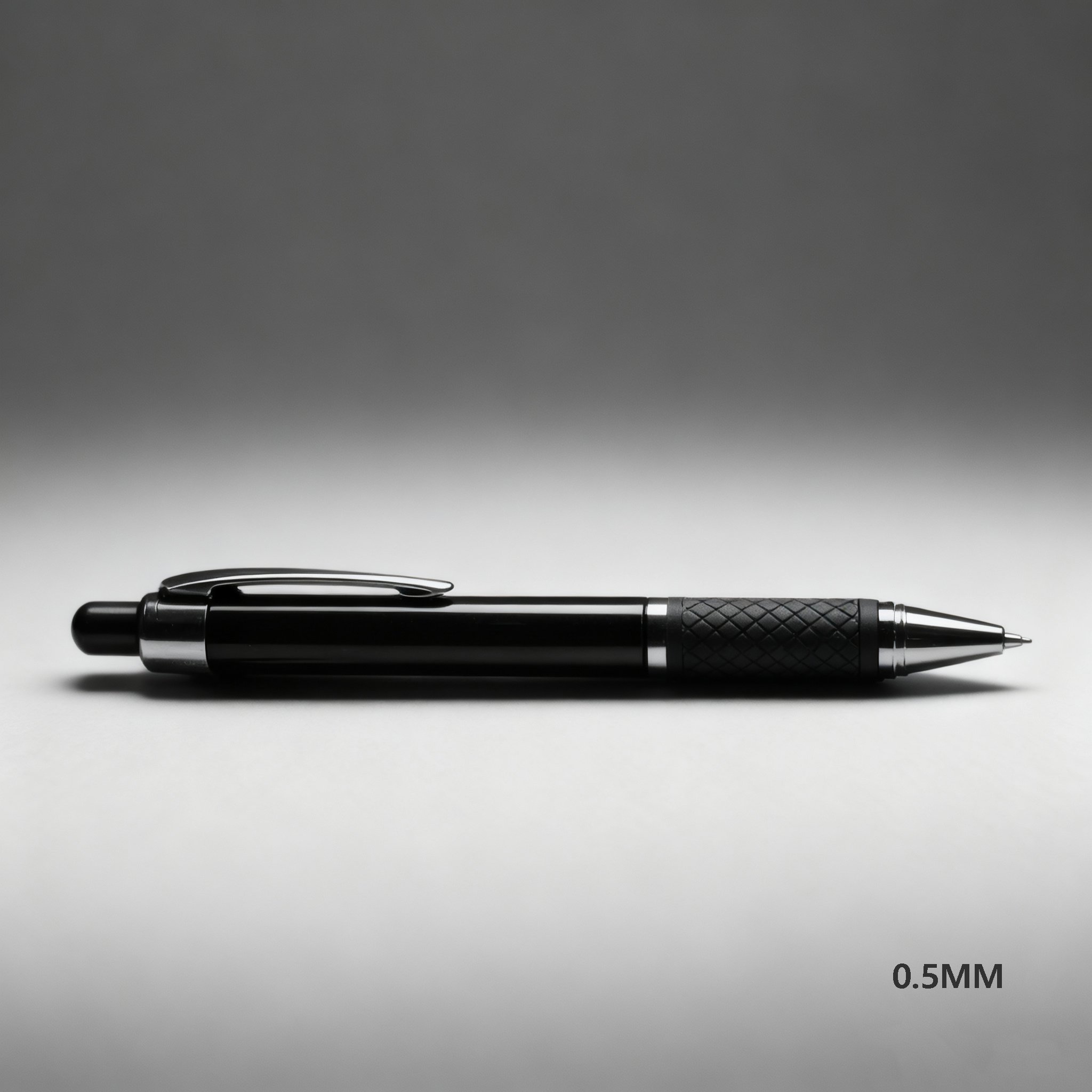 부드러운 필기 볼펜 5개입 세트 전체 모습