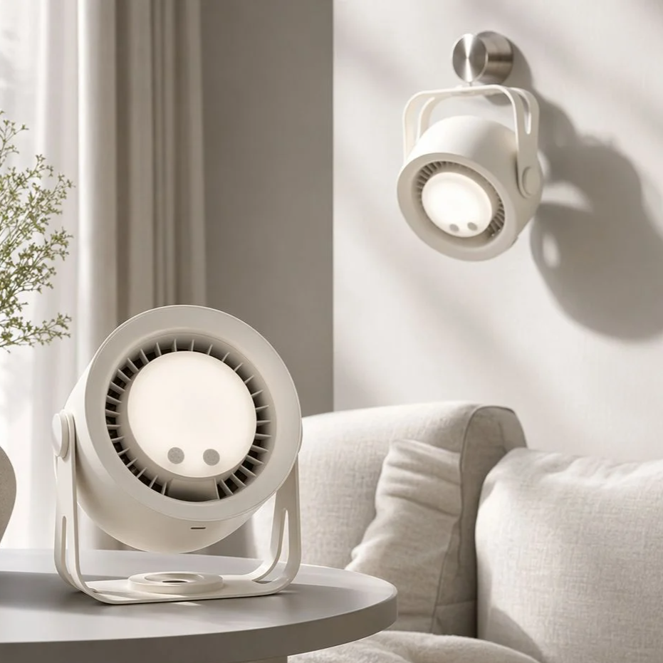 Intelligenter Fernbedienungs-Deckenventilator mit Beleuchtung, 2-in-1 Ventilator