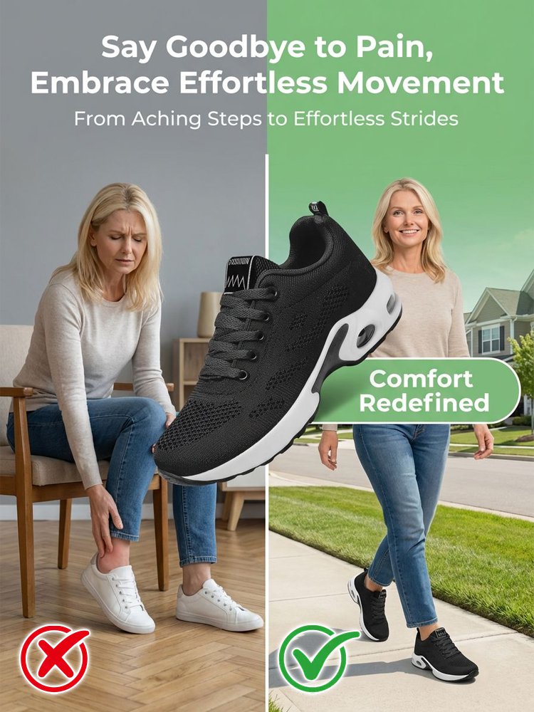 Air breathable flyknit shoes