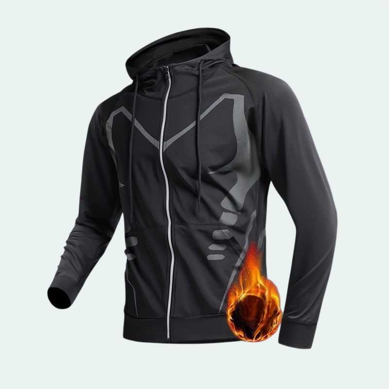 運動外套跑步健身衣騎乘風衣連帽訓練長袖