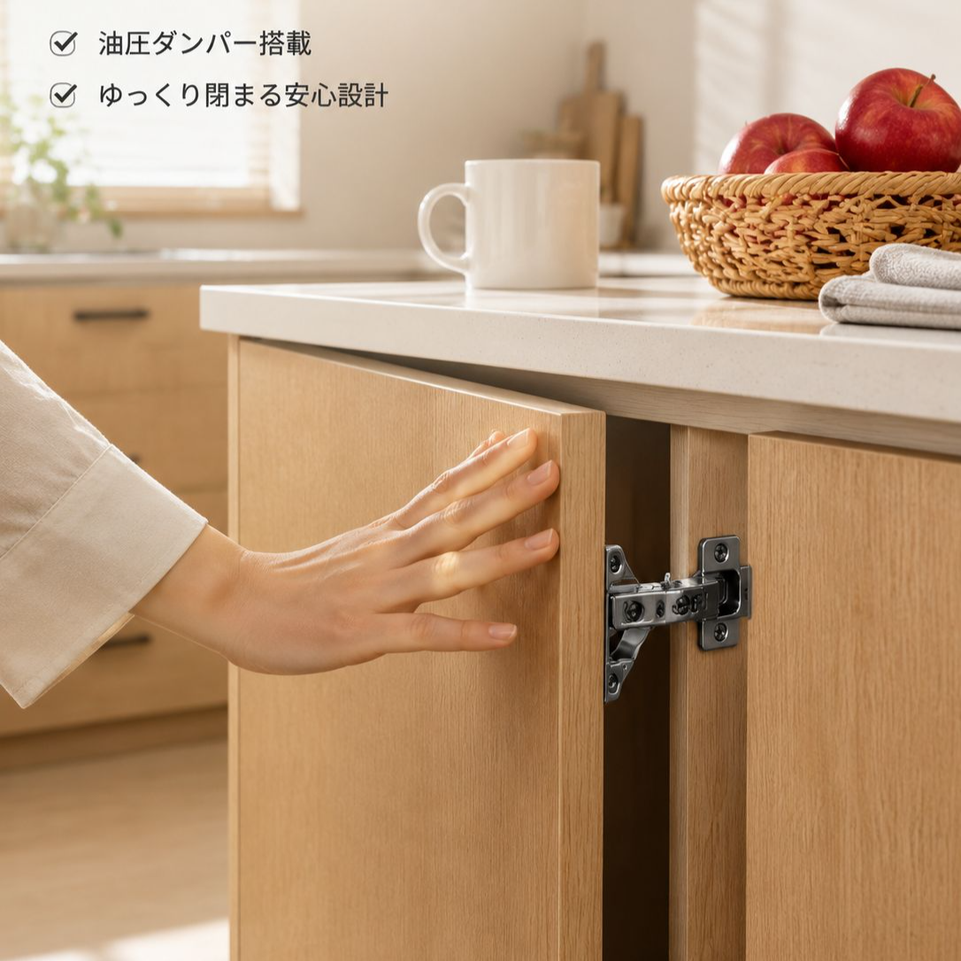 汎用メッキ仕上げ二段階力銅製丁番