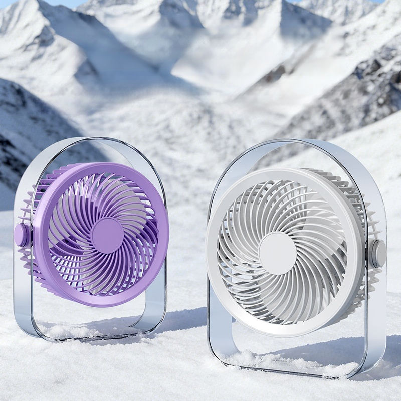 Engine Air-Cooled Ice Desktop Fan