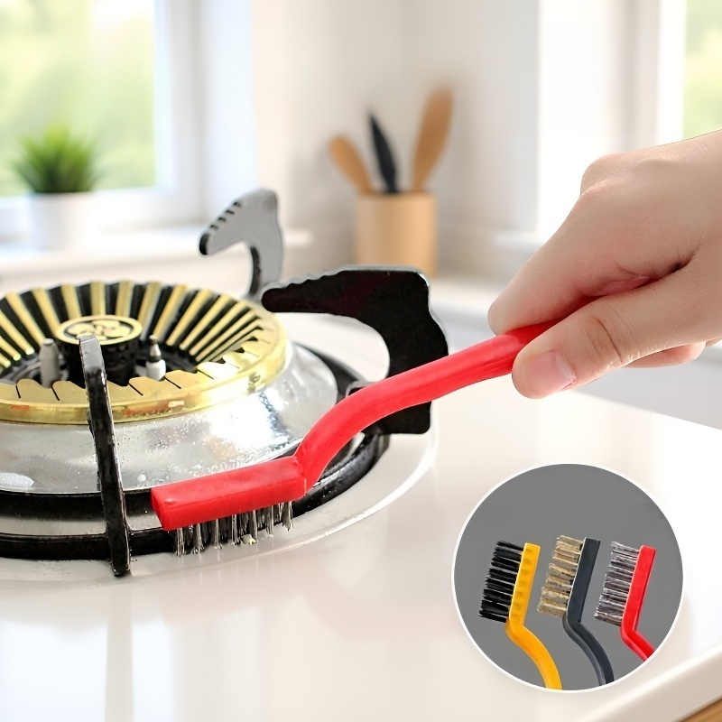 주방 가스레인지 청소 브러시