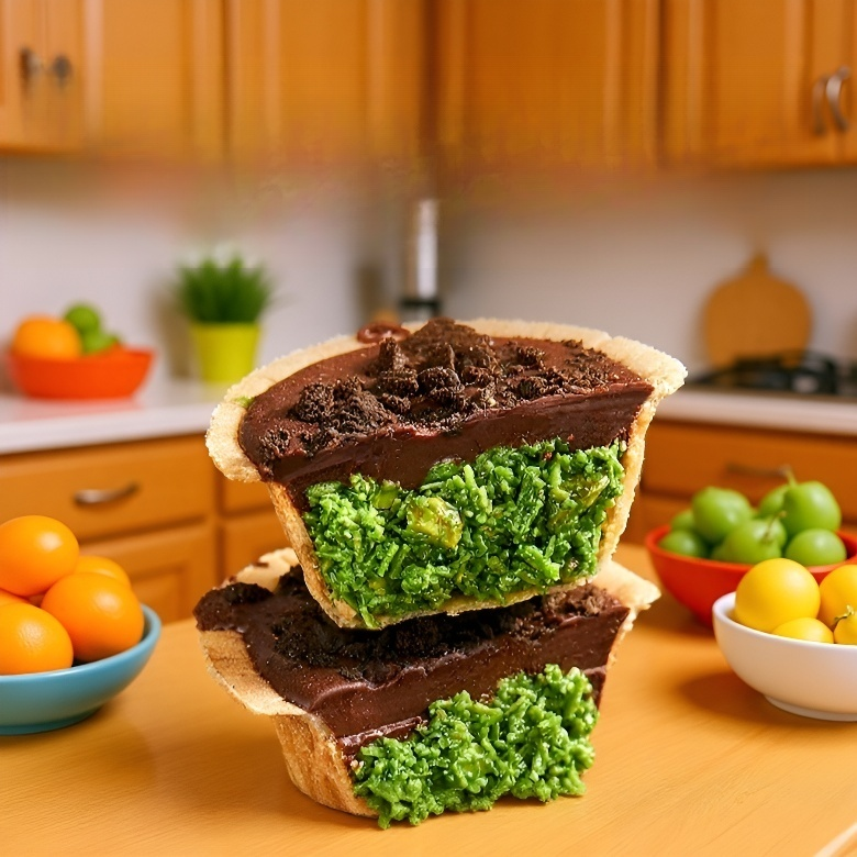 ドバイ風ピスタチオチョコレートタルト