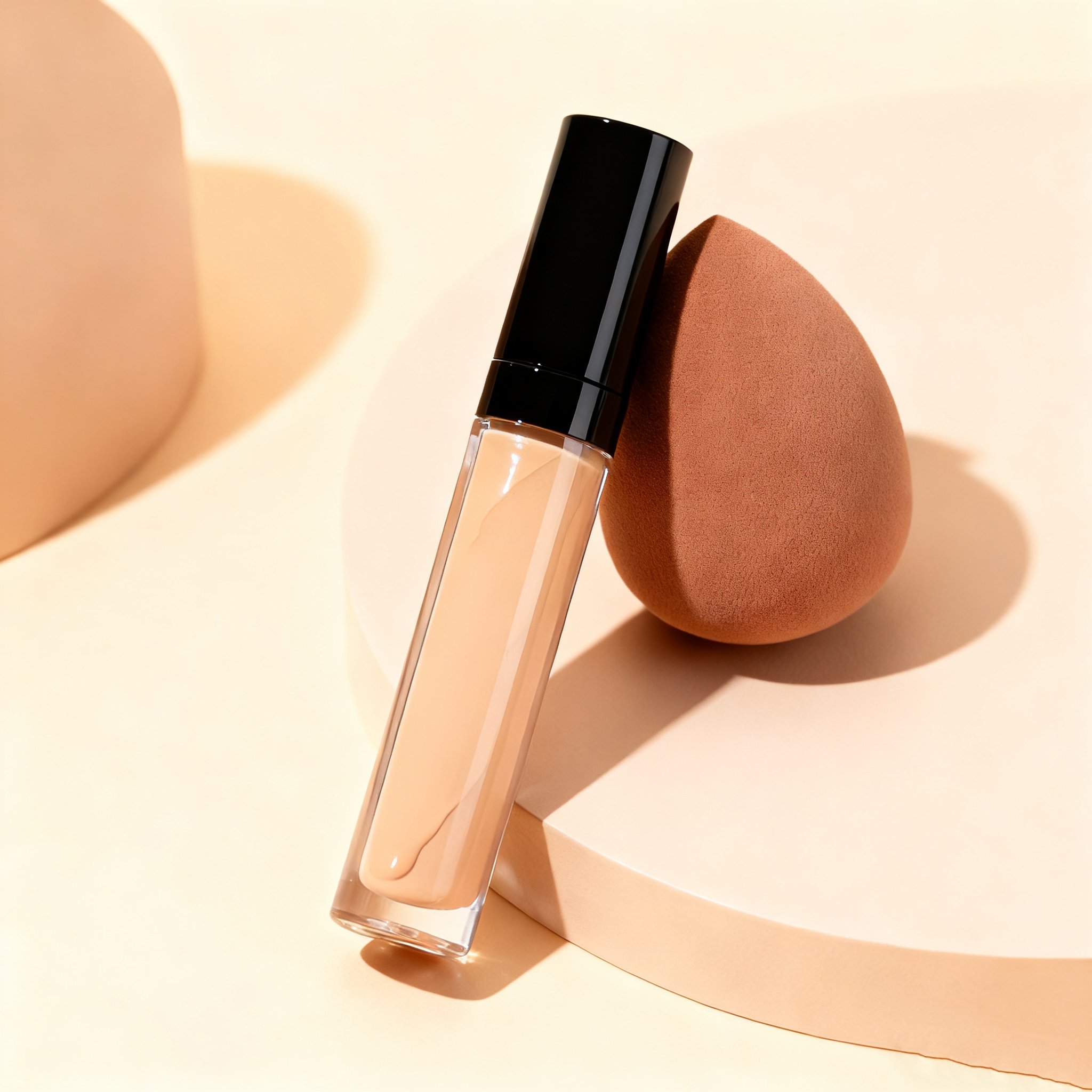 컨실러로 커버한 자연스러운 피부