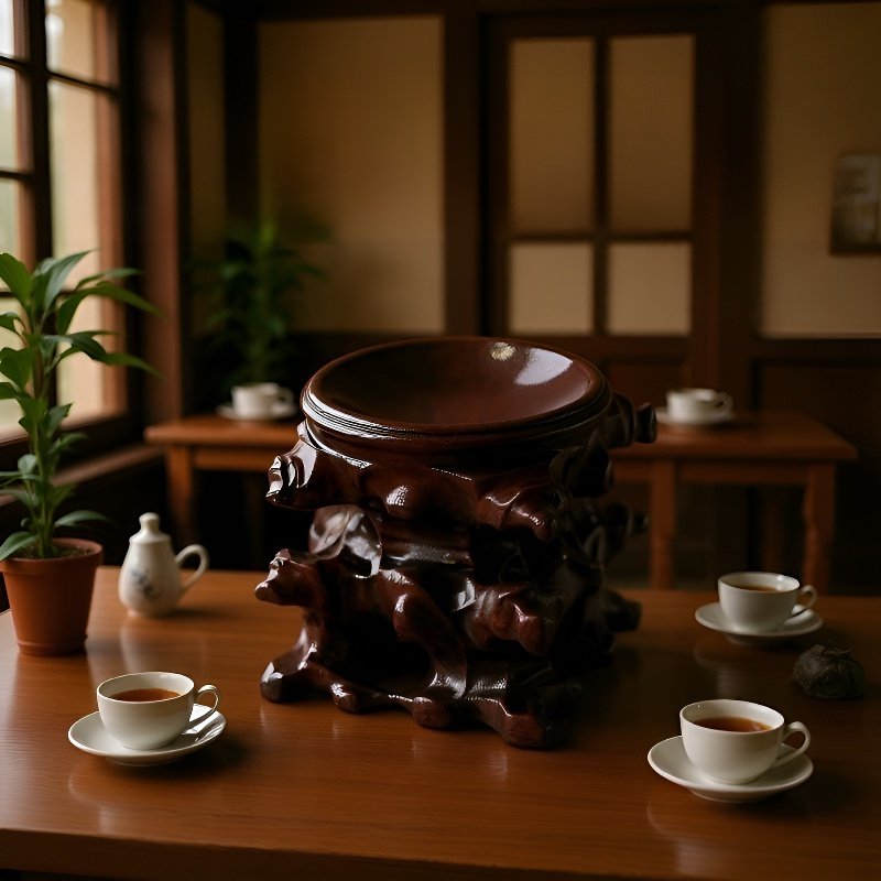 無垢材ボールサポート