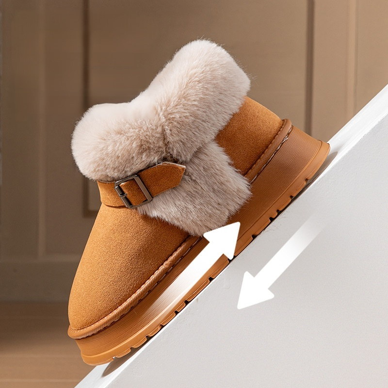 여성 방한 방수 미끄럼방지 털안감 아웃도어 슬리퍼