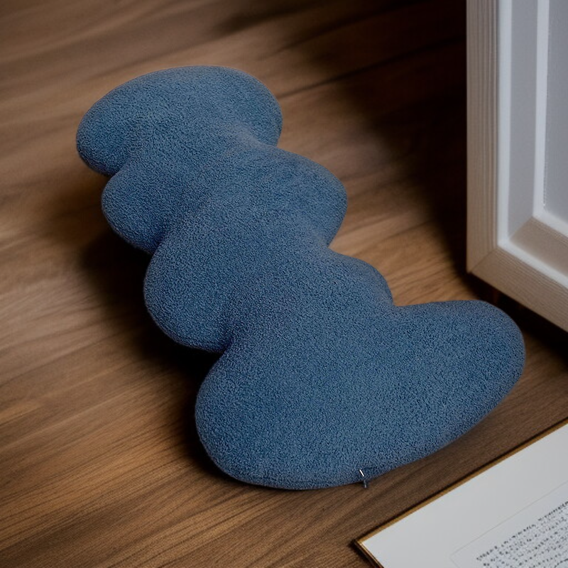 큐티 클라우드 롱스틱 베개 여성용 다리 끼는 쿠션 침실 침대 등받이