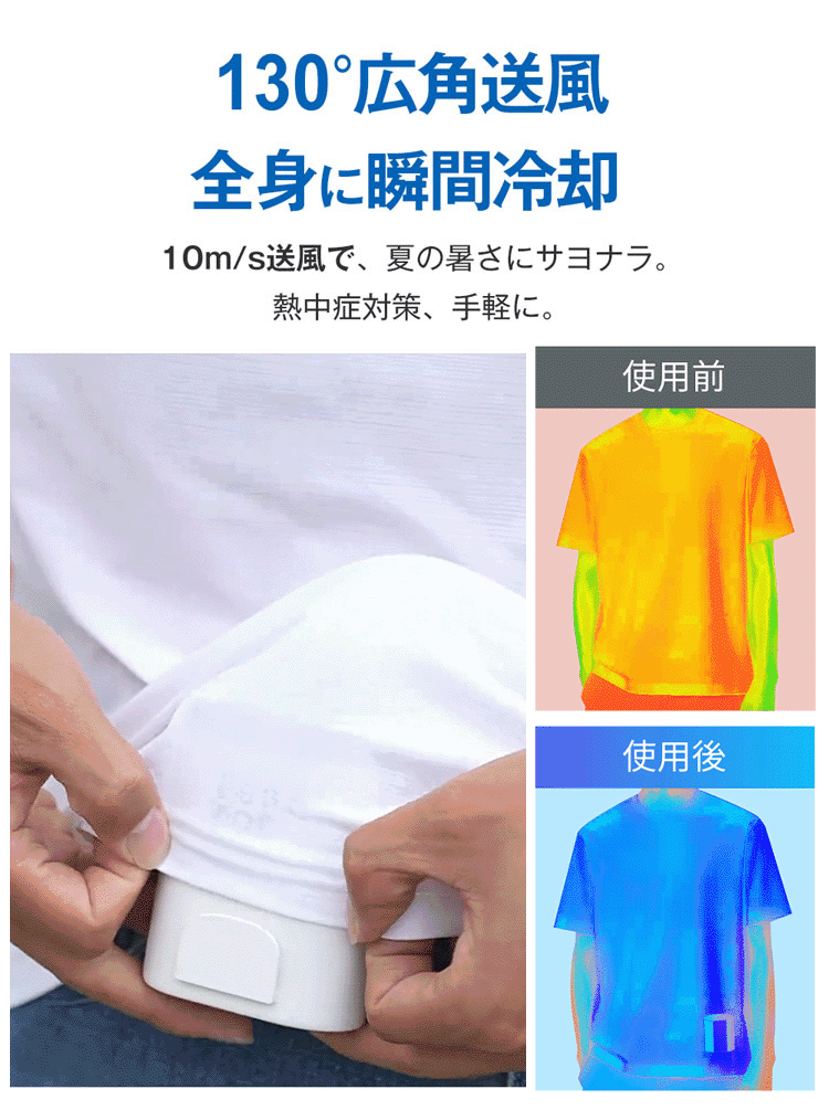 半導体冷却クリップファン