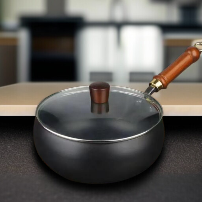 곱창 가마솥 장구 가정용 무코팅 냄비 논스틱 냄비 논스틱 냄비 볶음 냄비 구식 무쇠 냄비