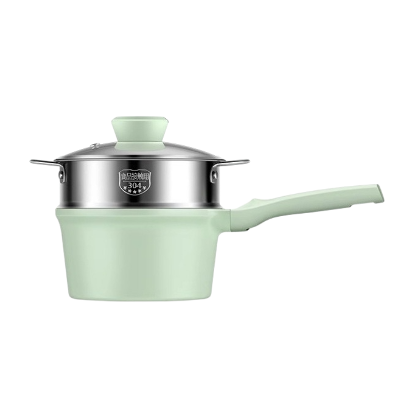 큐티 가정용 라면냄비 세라믹 논스틱 후라이팬 보모젖냄비 라면냄비 라면냄비 큐티 가정용 후라이팬