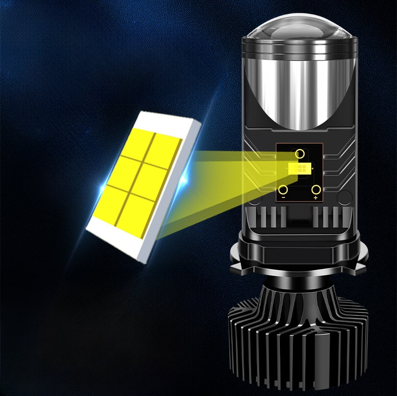 폭밝기 일체형 듀얼라이트 오토바이 헤드라이트