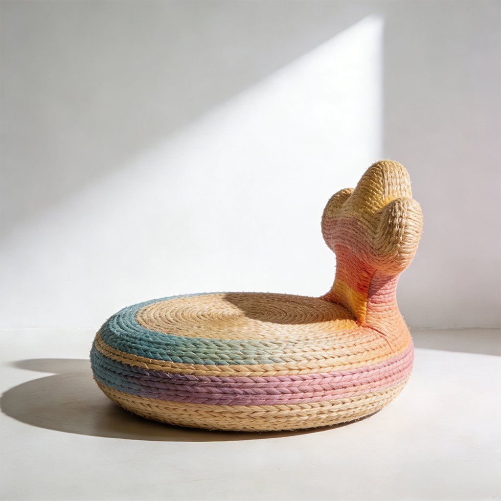 手作りのハンドメイド座布団全体写真