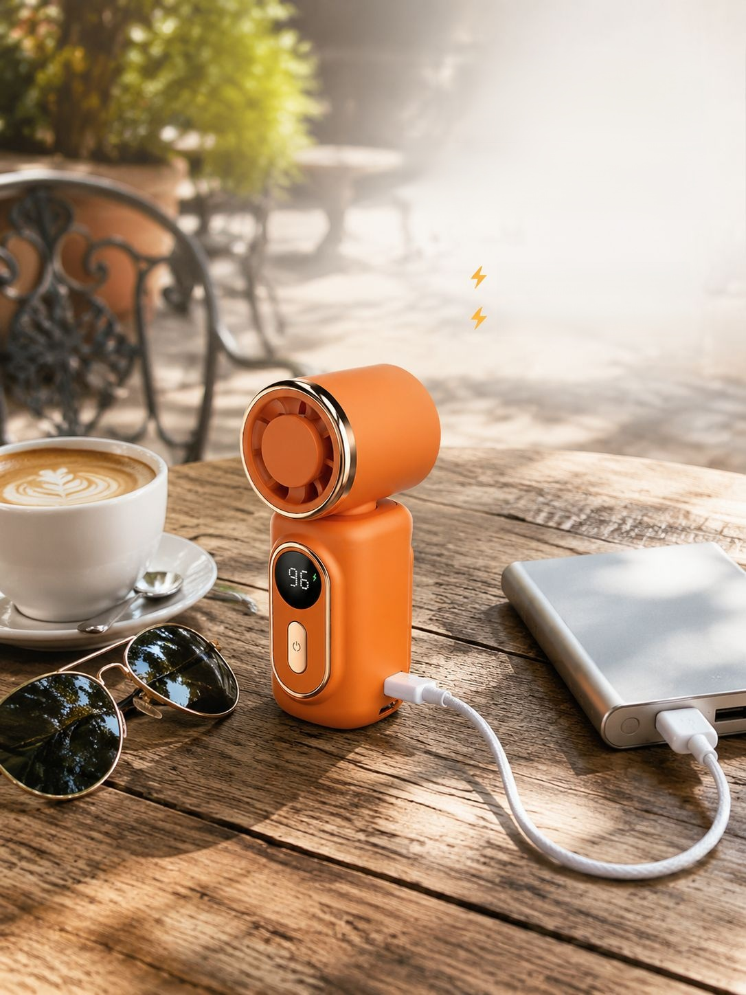 Hochgeschwindigkeits-Handventilator für Sommeraktivitäten