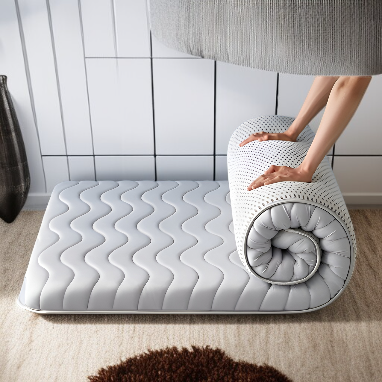 Supportive bedding for student dormitory