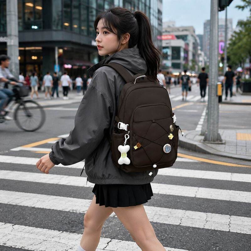 패션 다기능 고등학생 책가방