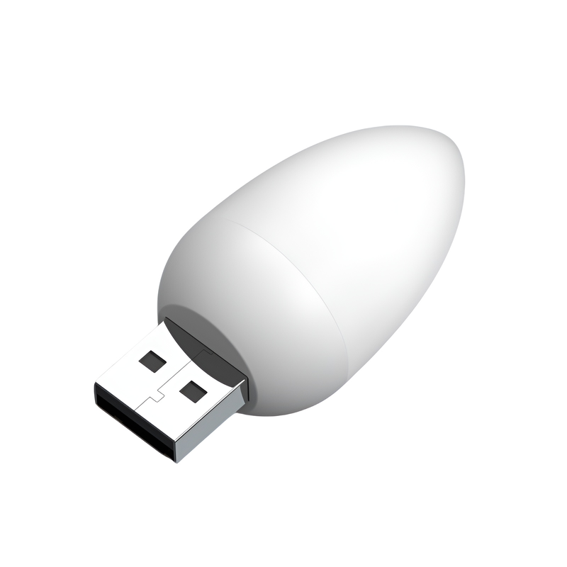 USB Dynamic Flame Night Light