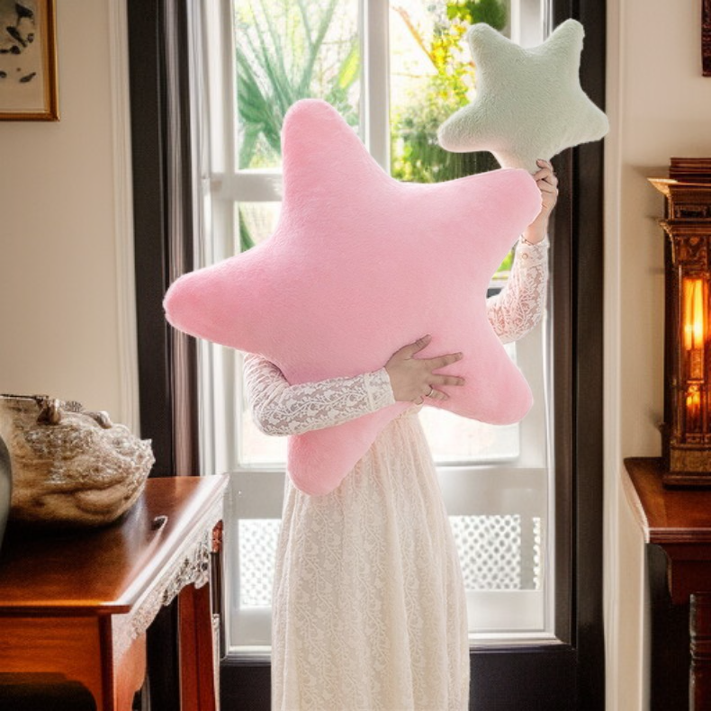 หมอนรูปดาวขนนุ่มสัมผัสสบาย