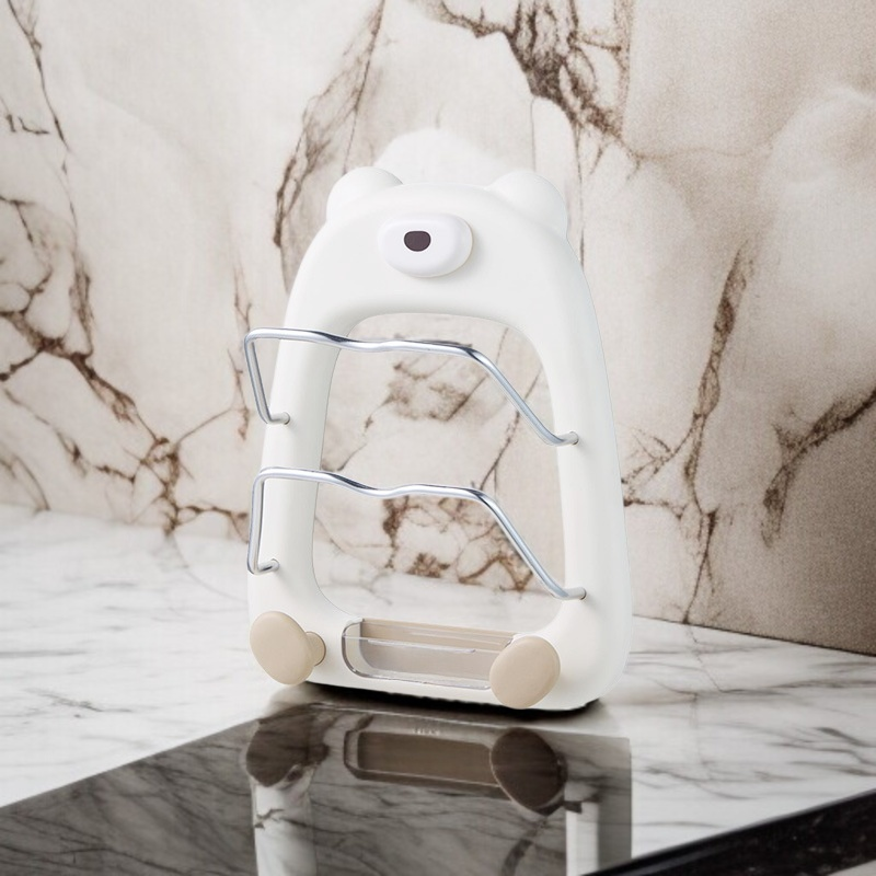 廚房吸盤式壁掛鍋蓋架