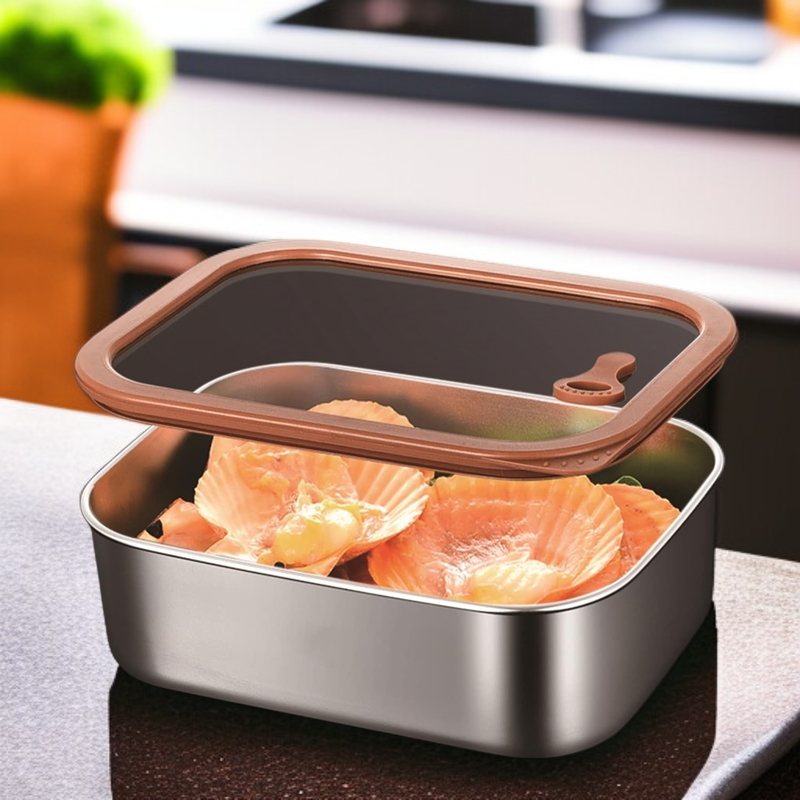 Portable Stainless Steel Lunch Box