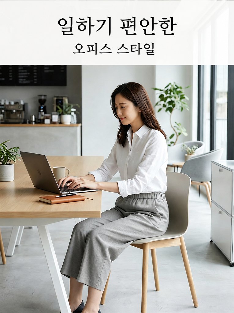 【히로시마 후쿠야마】하이웨이스트 린넨 와이드 팬츠 여성용