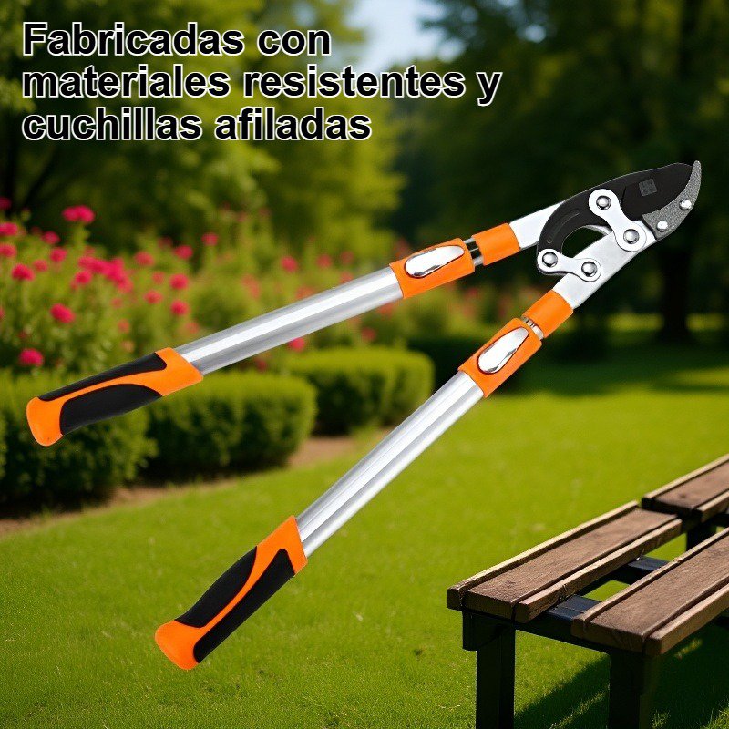tijeras de jardín telescópicas