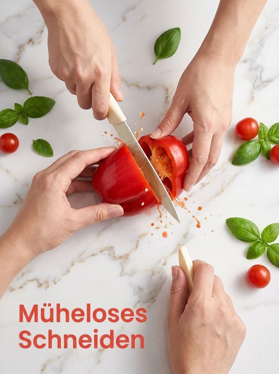 Kochmesser aus langlebigem Edelstahl