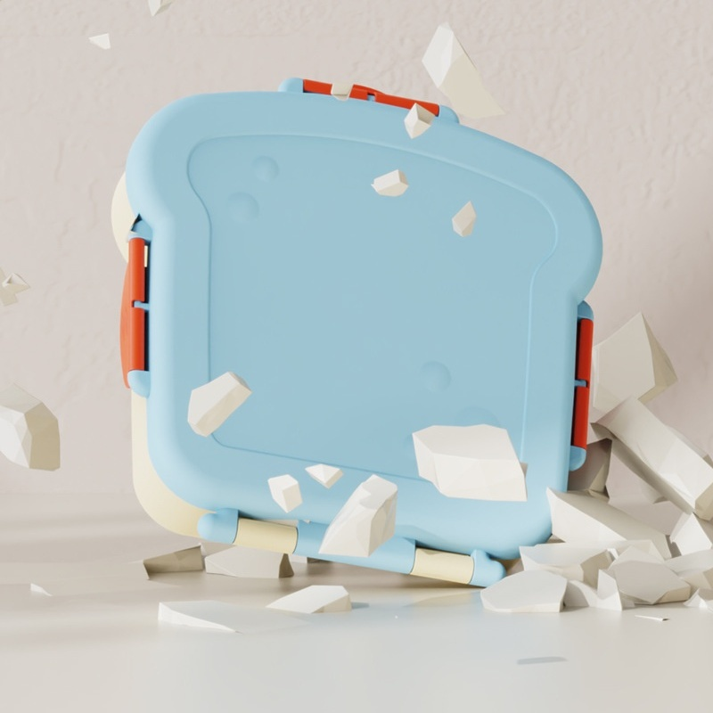 Lonchera con forma de pan