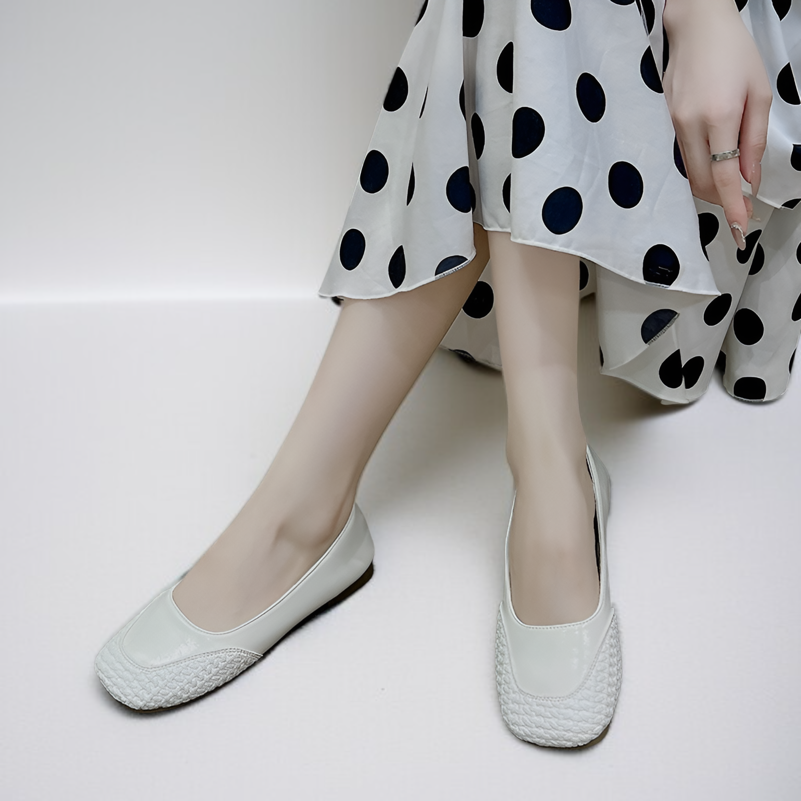 أحذية ماري جين النسائية على الطراز الكوري