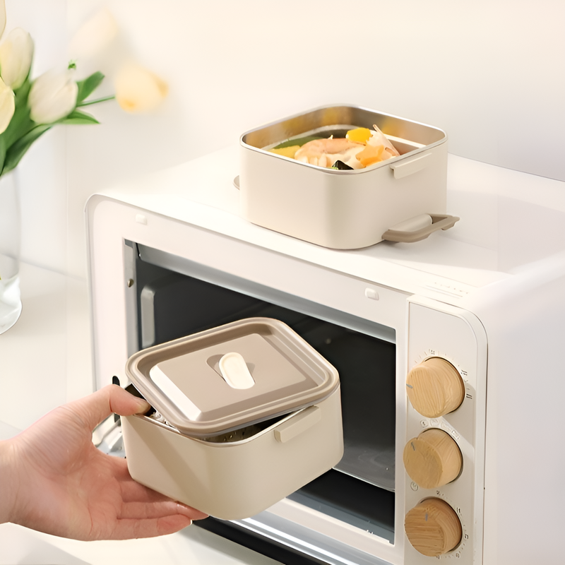 Fiambrera de acero inoxidable