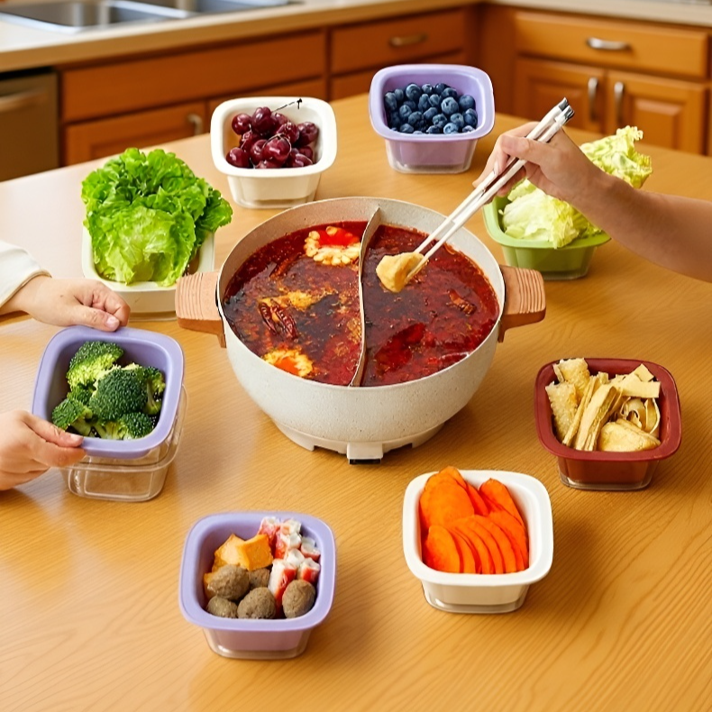 다용도 토핑 접시 과일 접시 물빠짐 바구니