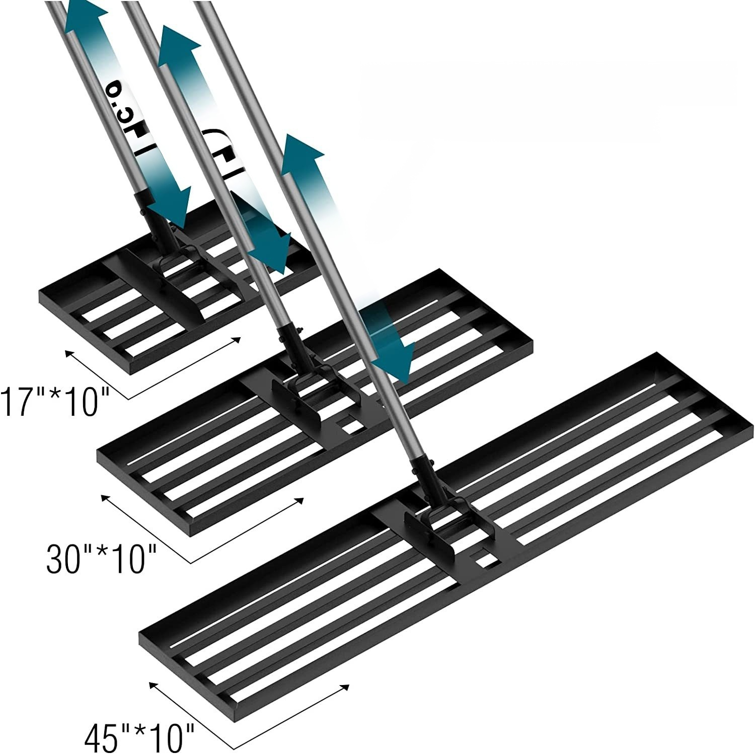 炭素鋼製レベリングツール芝生レーキ