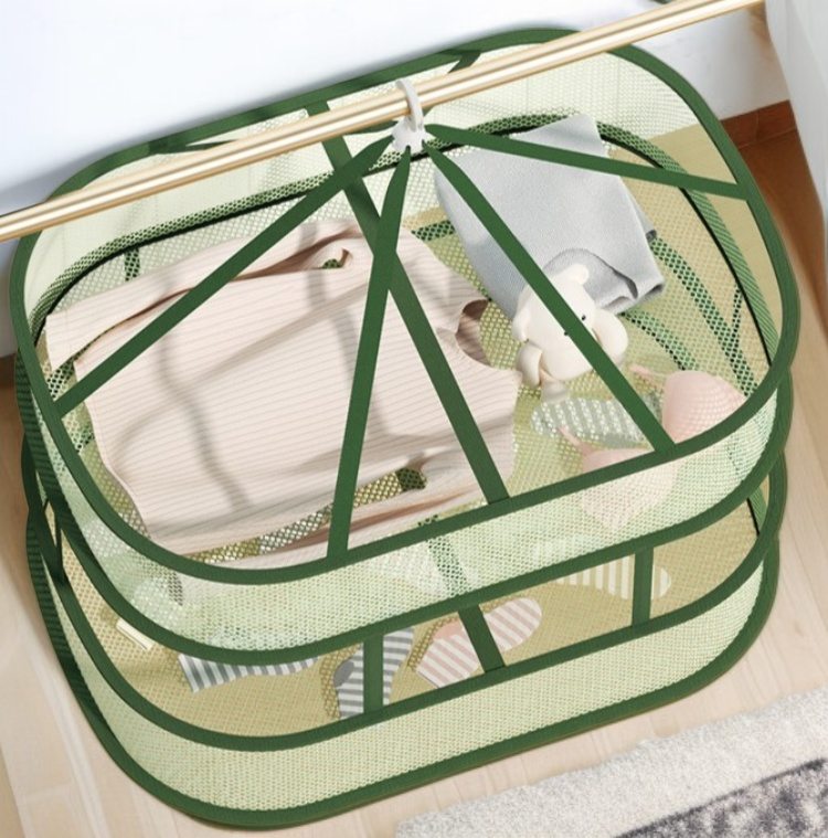 靴下乾燥用物干しネットの使い方