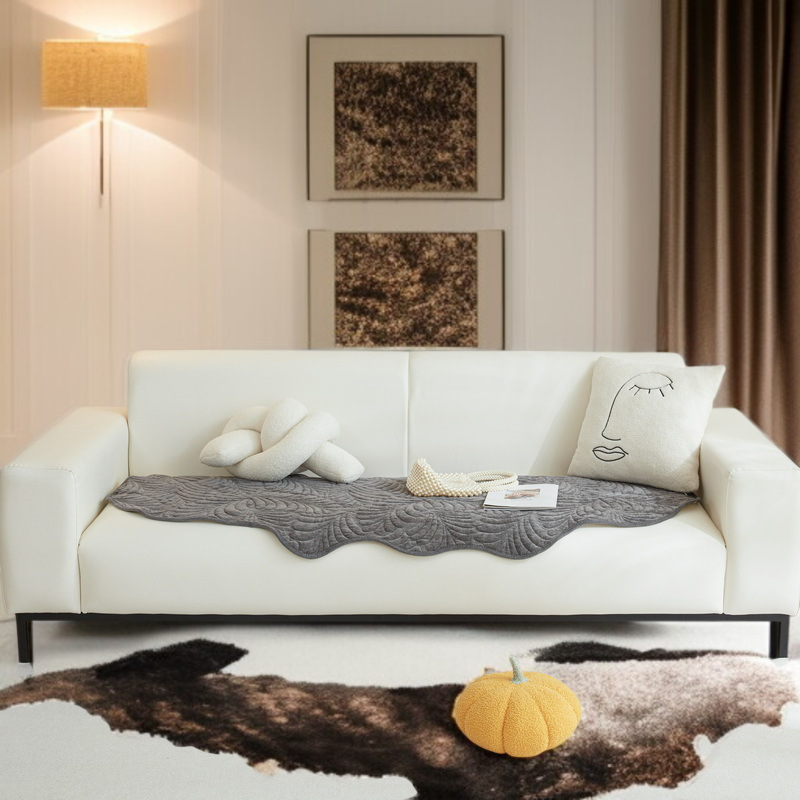 オールシーズン対応ソファクッション、滑り止め、凹凸、特殊形状クッション、レザーソファ、ストレートソファカバー