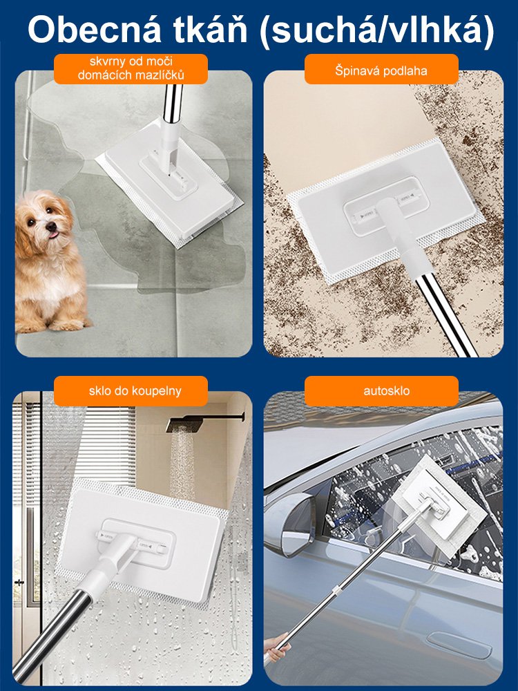 Automatický uchopovač 2.0, mop bez špinavých rukou